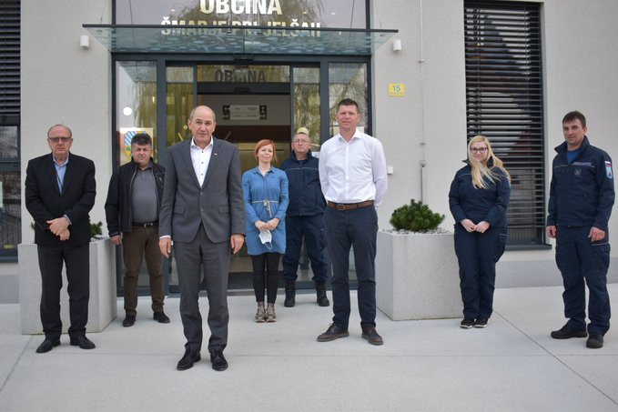 Prime Minister Janez Janša paid a visit to the Šmarje pri Jelšah municipality