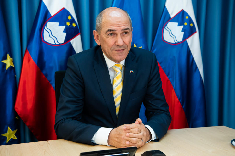 Predsednik vlade Janez Janša