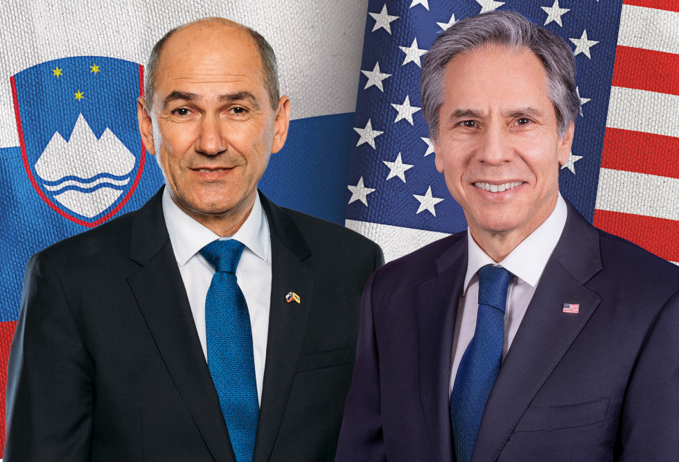 The Prime Minister of the Republic of Slovenia, Janez Janša, spoke today with the US Secretary of State, Antony J. Blinken