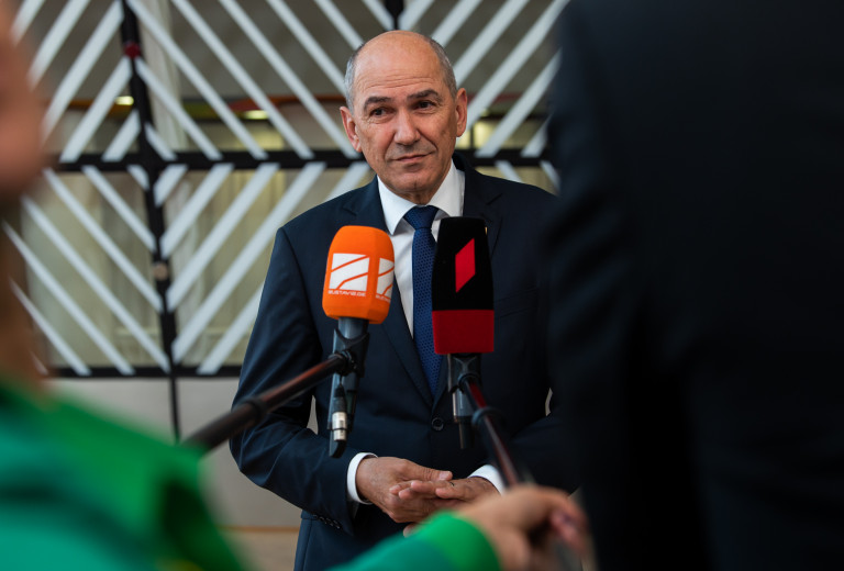 Predsednik vlade Janez Janša: Če bo EU našla pravi pristop, potem bo to stabiliziralo cene energentov