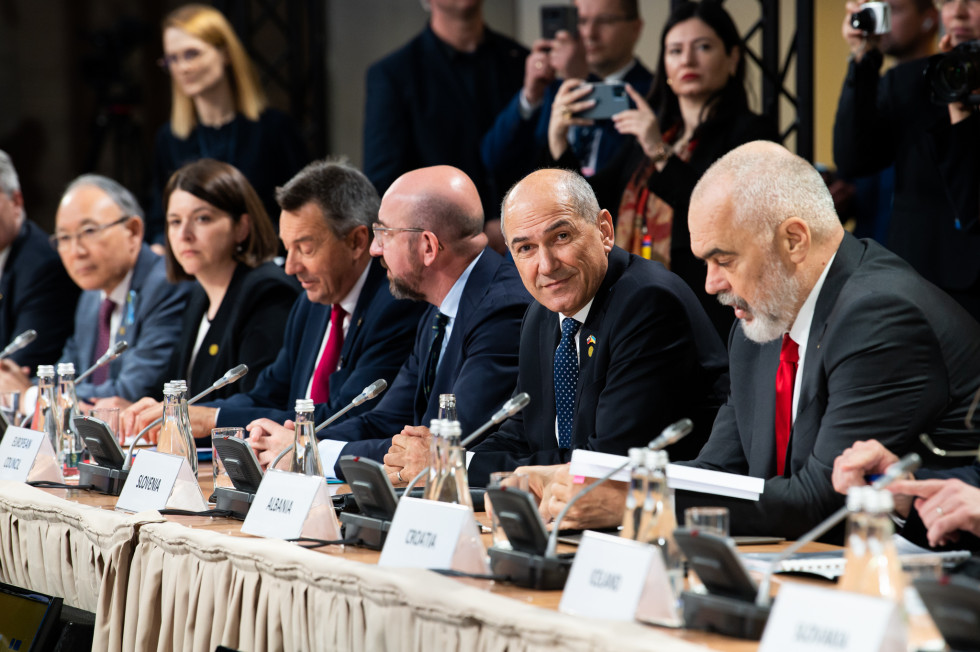 Participants in the donors' conference for Ukraine