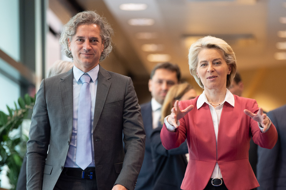 Prime Minister Dr Robert Golob met European Commission President, Ursula von der Leyen