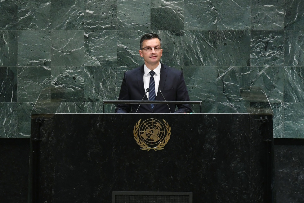 The Slovenian Prime Minister addressed the UN General Assembly at its 74th session