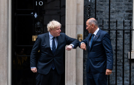 delovni obisk v londonu6 (Prime Minister on a working visit to London)