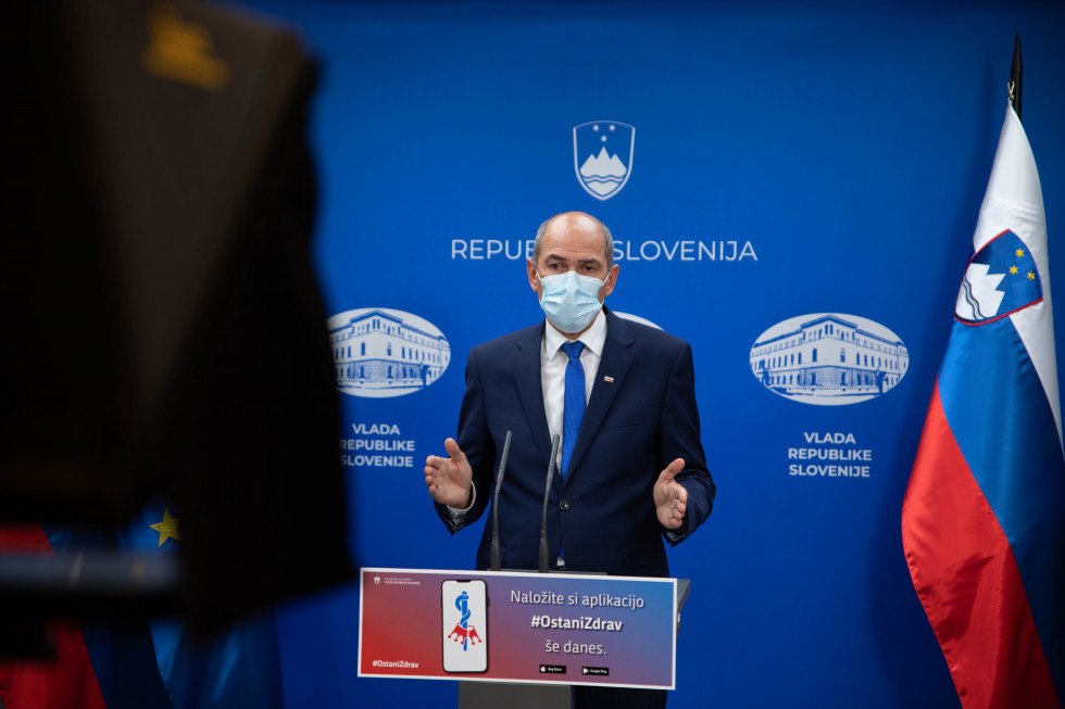 Prime Minister Janez Janša has presented the latest measures to contain the spread of coronavirus infection