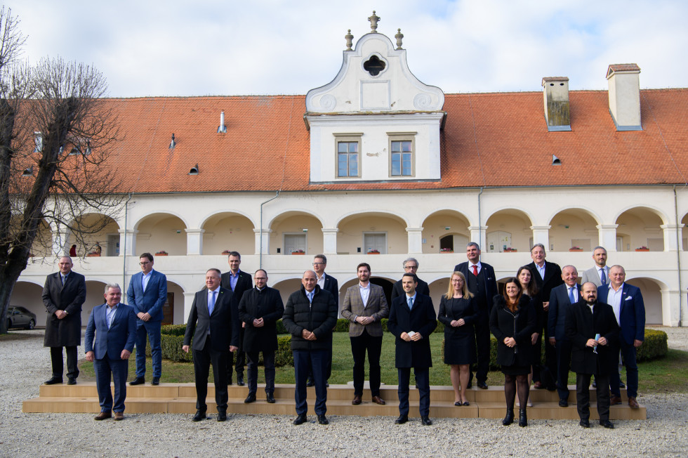 Prime Minister Janez Janša on a working visit to the Pomurska region