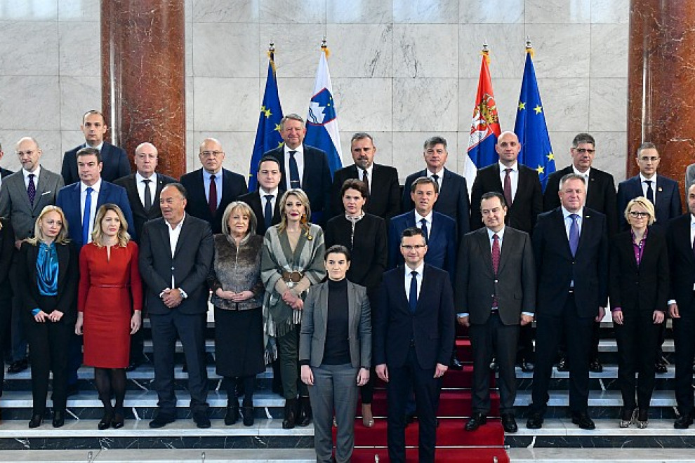 Srečanje vlad Republike Slovenije in Republike Srbije v Novem Sadu