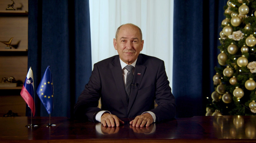 New Year message by PM Janez Janša.