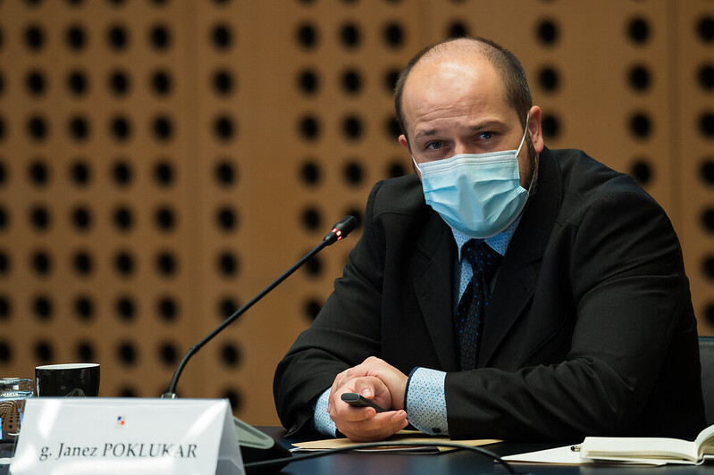 Minister of Health Janez Poklukar.
