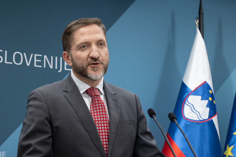 Minister of Finance Klemen Boštjančič