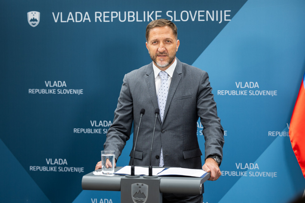 Minister of Finance Klemen Boštjančič