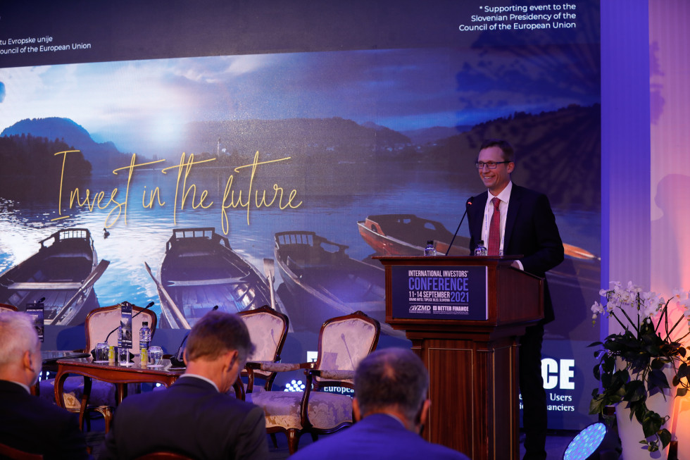 State Secretary Peter Geršak attended the International Investor's Conference in Bled, organised by the PanSlovenian Shareholder's Association in cooperation with Better Finance.