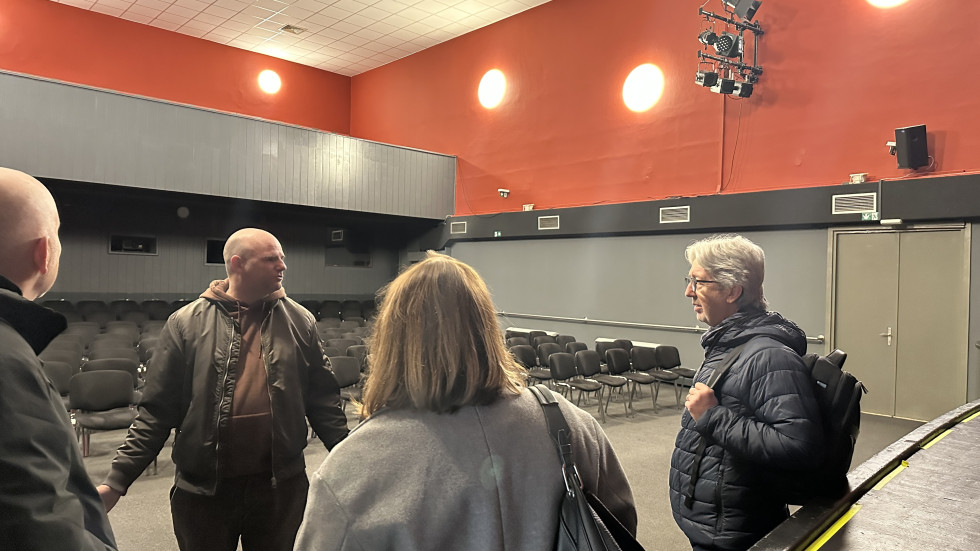 Boštjan Šefic na terenu s sodelavci