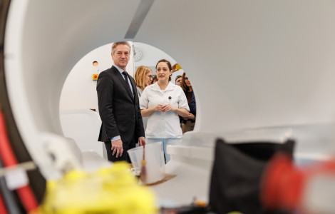 55100694936 f5ccc12dab o (Prime Minister Robert Golob met with management and employees of the Brežice General Hospital as part of a government regional visit to Posavje )