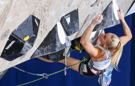 Garnbret (Sport climber Janja Garnbret was labelled a favourite for gold at the Tokyo Olympics, where competitive climbing will make its debut)