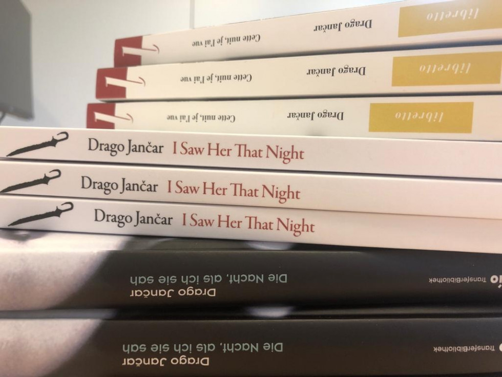 Drago Jančar is the most translated author, I Saw Her That Night is his ninth novel