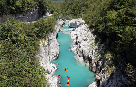 Soca ( Slovenia is really the country to put at the top of your travel wishlist if sustainable tourism)