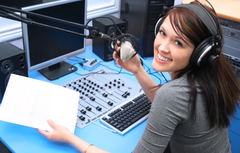 Radio (Girl working on radio)