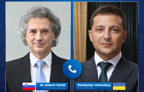 english 01 (Prime Minister Golob has telephone conversation with Ukrainian President Zelenskyy)