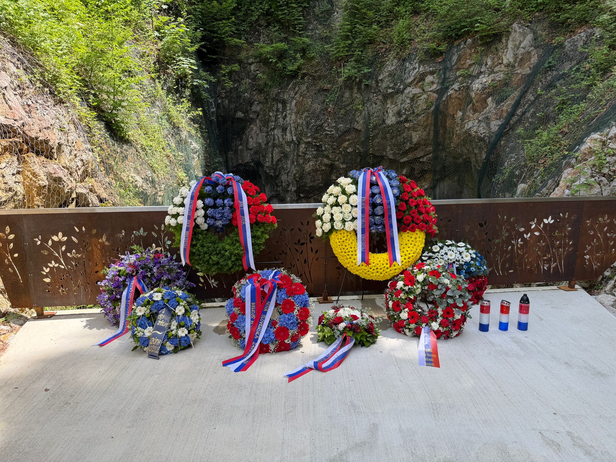 Prime Minister Janez Janša attends memorial ceremony in Kočevski Rog