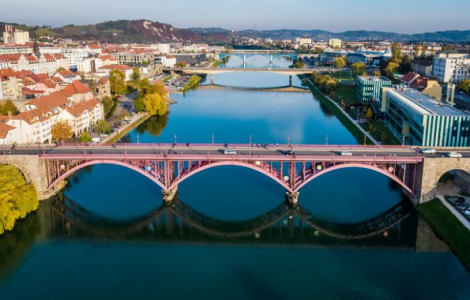Maribor Drazen Stader Produkcija Studio STO 900 ScaleHeightWzUyMF0 (City, bridges, river)