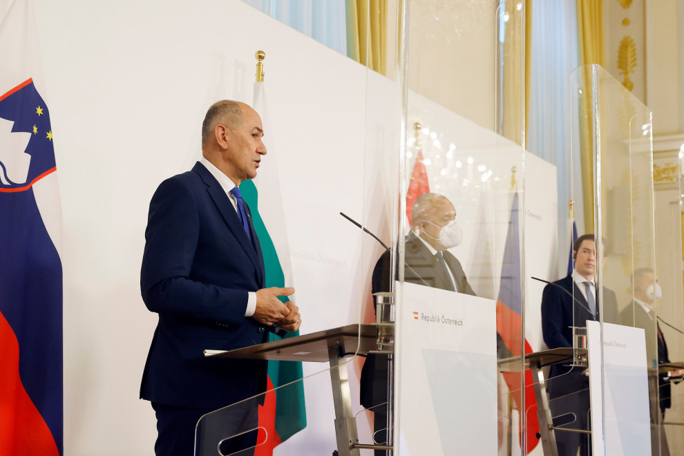 Prime Minister Janez Janša calls for a corrective mechanism and a fair supply of vaccines