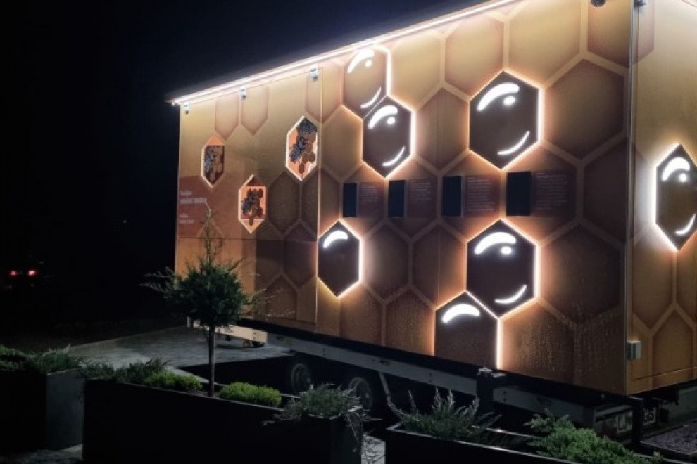 The mobile beehive will be helpful in promoting and raising the visibility of Slovenian beekeeping