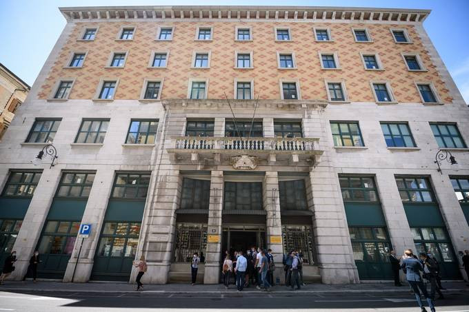 The National Hall in Trieste 