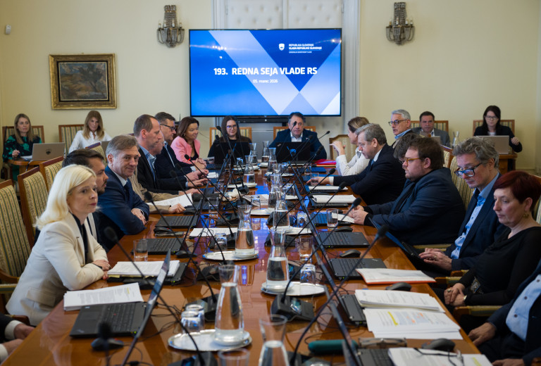 193rd regular session of the Government of the Republic of Slovenia