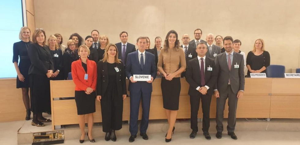 A total of 84 member states took part in interactive dialogue, commending Slovenia for its progress in strengthening national institutions for human rights protection
