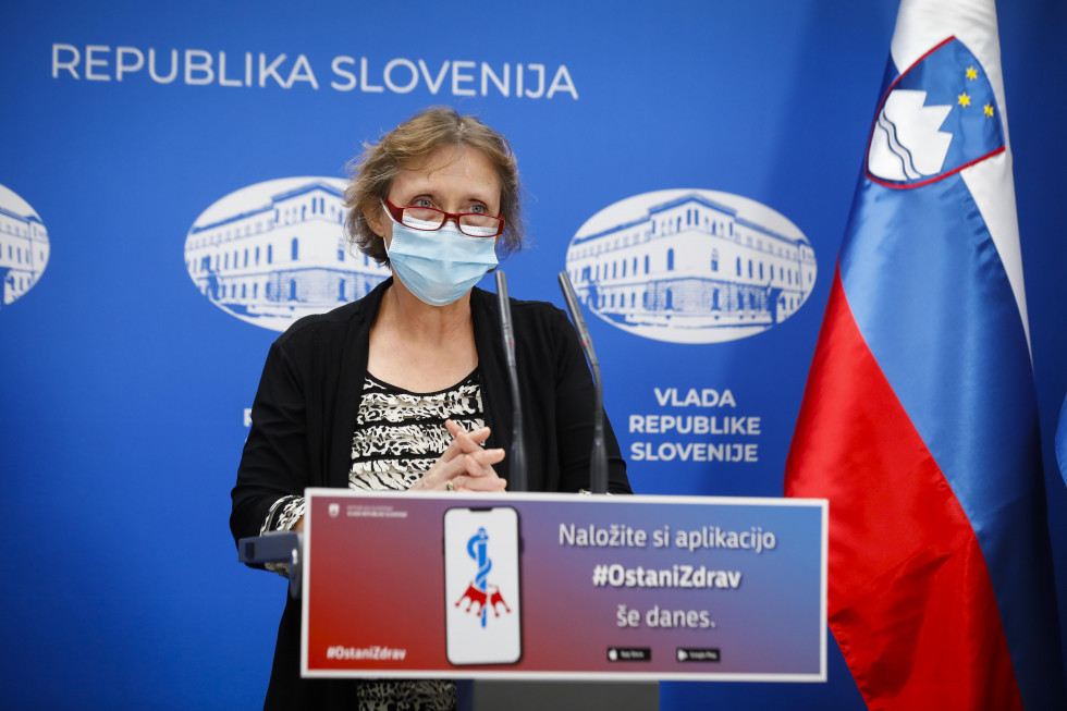 Doroteja Novak Gosarič, sekretarka iz Direktorata za zdravstveno varstvo Ministrstva za zdravje 