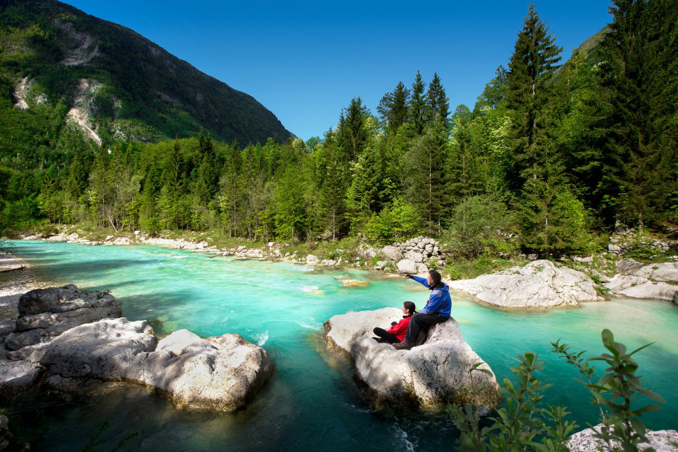 The Soča River Valley