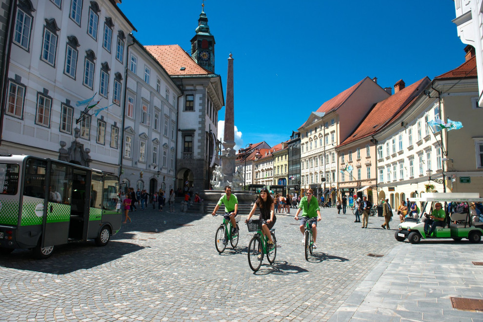 Green adventures of Ljubljana