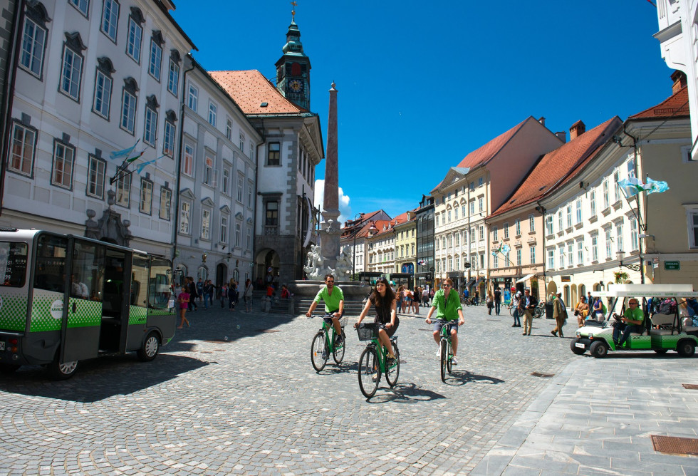 Green adventures of Ljubljana