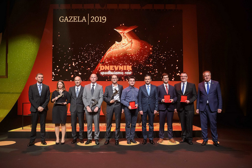 The winners of the Slovenian Gazelle awards which are given to successful Slovenian companies