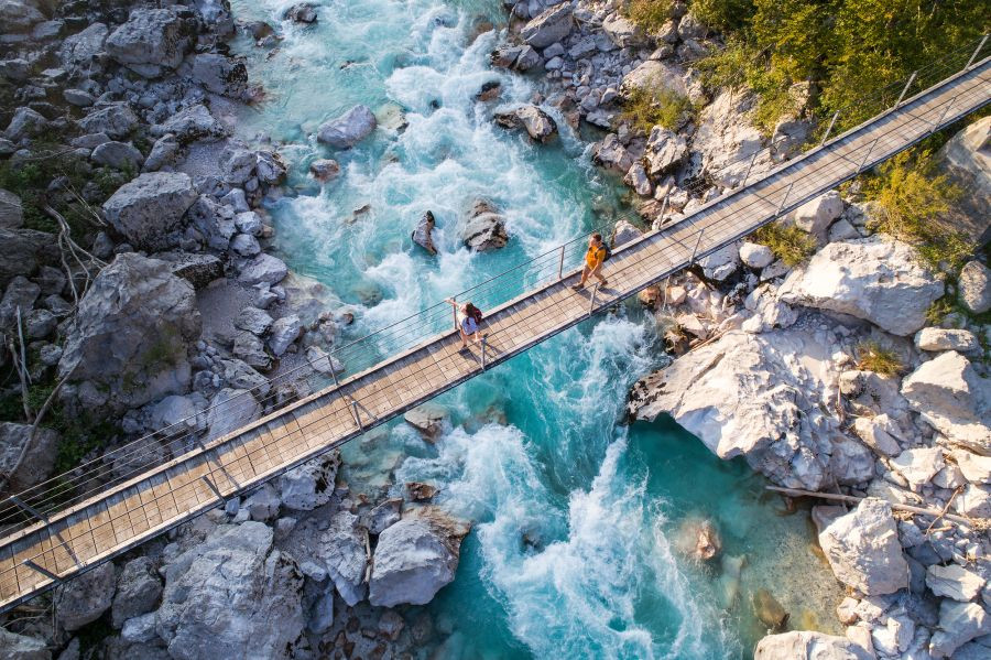 Bridge on the Soča river