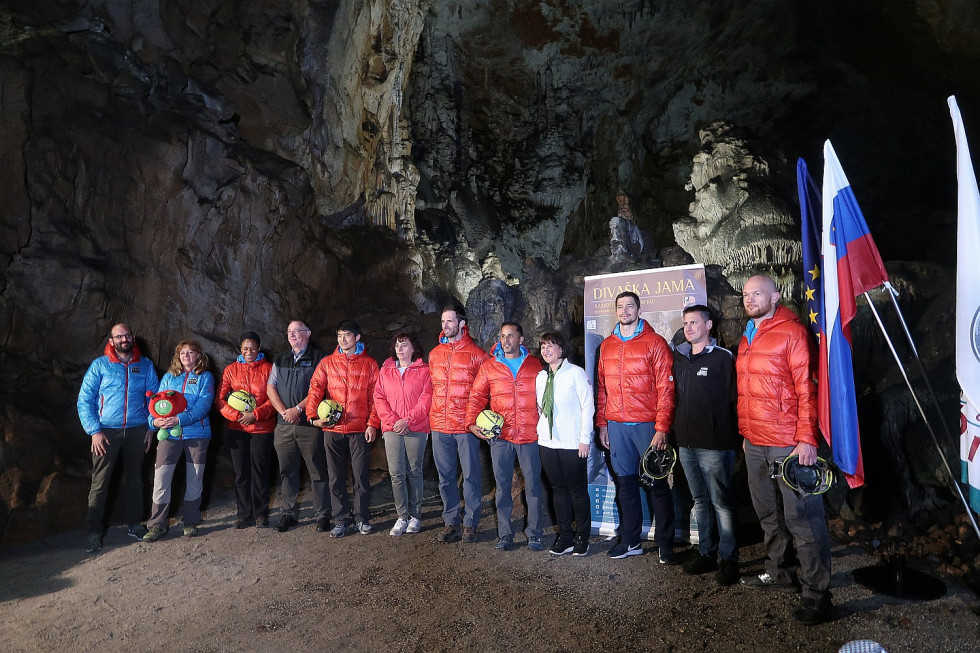 Astronauts from five space agencies have been training in Slovenia these days for space missions as part of the CAVES programme by ESA