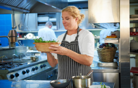 Ana Ros (Woman cooking)