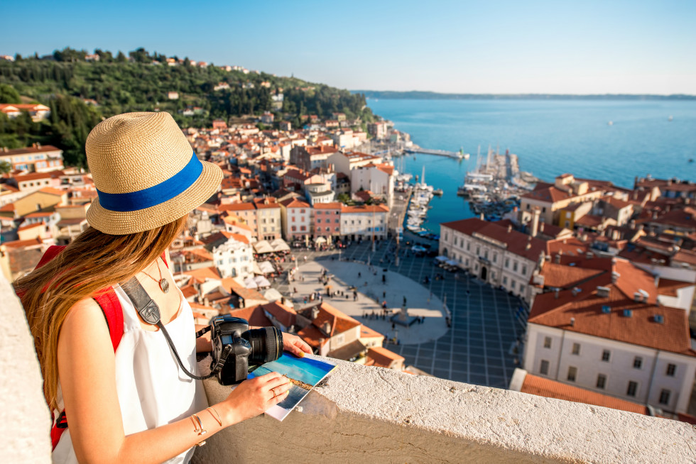 Girl in Piran