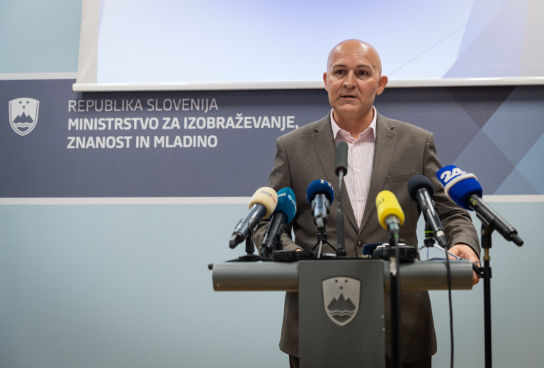 Minister Borut Rončević announces comprehensive reform of Slovenia's education system