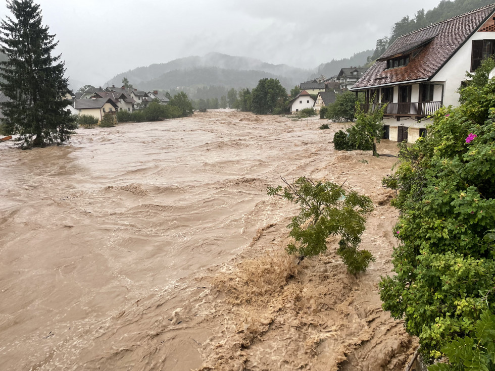 Floods in Slovenia.