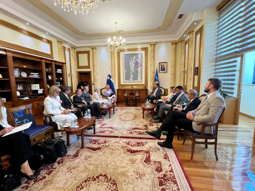 delegati med pogovori
