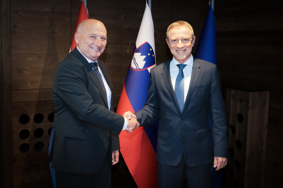 rokovanje obeh predsednikov