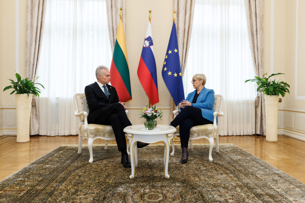 pogovor med predsednikoma na štiri oči