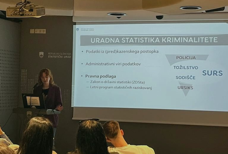 Statistični urad so obiskali študenti in študentke Fakultete za varnostne vede