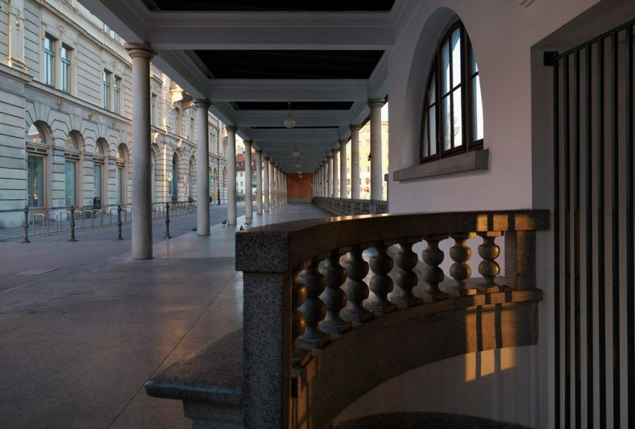 Arcades at Plečnik Market