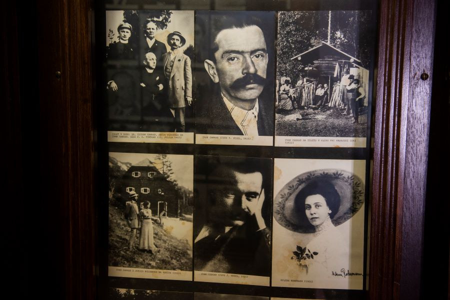 Ivan Cankar in various photos.