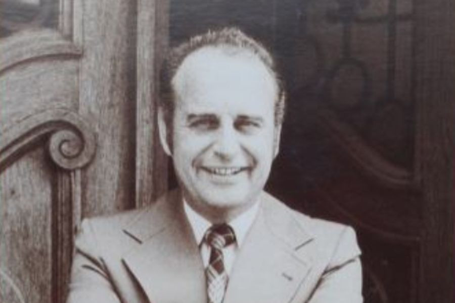Žarko Petan, portretna ČB slika.