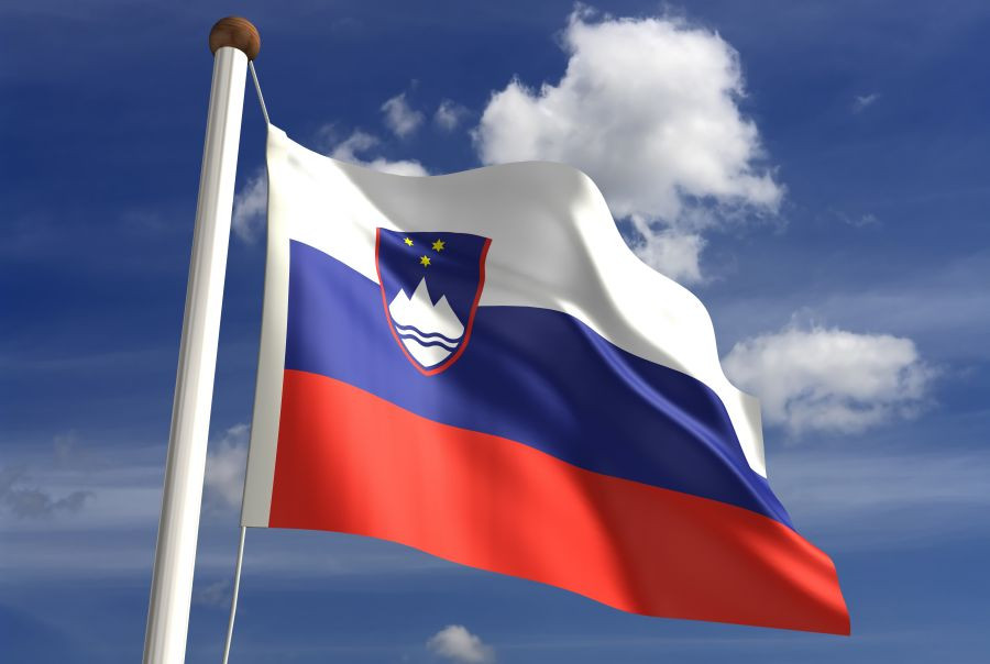 Slovenian flag.
