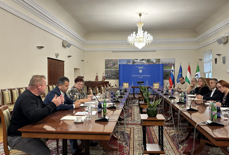 Delovni sestanki Urada za narodnosti v Prekmurju